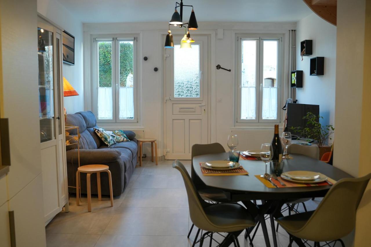 Maison Vue Baie Au Coeur Du Quartier De L'Abbaye Сен-Валері-сюр-Сомм Екстер'єр фото